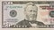 Portrait of former U.S. president Ulysses Grant. macro from 50 dollars