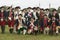 Portrait of French and Patriot Revolutionary re-enactors as part of the 225th Anniversary of the Siege of Yorktown, Virginia