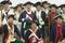 Portrait of French and Patriot Revolutionary re-enactors as part of the 225th Anniversary of the Siege of Yorktown, Virginia