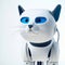 Portrait of Futuristic Robotic Cat. Mechanical Robot Cat, Futuristic AI Generative