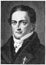 Portrait of Johann Friedrich Herbart - a German philosopher, psychologist