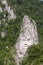 Portrait of King Decebalus on hillside