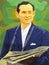 Portrait of the late King Bhumibol Adulyadej of Thailand