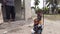 Portrait of Local African Children in a Poor Village near Slum, Zanzibar, Africa