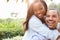 Portrait Of Loving African American Couple In Countryside