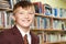 Portrait Of Male Elementary School Pupil In Uniform