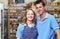 Portrait Of Male And Female Owners Of Delicatessen Store