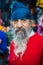 Portrait of a man with a beard in Delhi, India