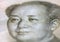Portrait of Mao Zedong on China Paper Currency