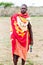 Portrait of Massai man