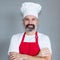 Portrait of mature chef with beard