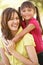 Portrait Of Mother And Daughter Together In Park