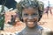 Portrait of poor Bangladeshi boy with radiant face