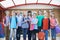 Portrait Of Pupils In School Playground