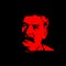 Portrait of the red  Stalin