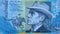 Portrait of Reverend Banjo Paterson from Australian 10 dollar.