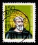 Portrait of Saint Benedict of Nursia, 1500th Birth Anniversary serie, circa 1980