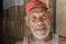 Portrait of an senior islander in Owaraha, Solomon Island.