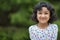 Portrait of a Smiling Little Girl