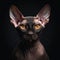 Portrait of Sphynx Cat