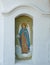 The portrait of St. Gavriil at the monastery on july 01, 2020 in Surpatele