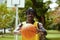 Portrait of Streetball Player
