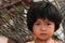 Portrait of thai little girl