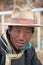 Portrait of a Tibetan man smiling