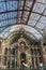 Portrait, Train hall of Antwerp Central Station, Belgium.