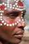 Portrait tribal  African woman