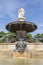 Portrait view of Fountain at La Rotonde in Aix-en-Provence