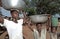 Portrait of water carrying Ghanaians Girls, Ghana