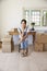 Portrait Of Woman In Bedroom Running Business From Home