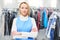 Portrait of a woman Laundry worker