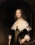 Portrait of a woman, possibly Maria Trip, painting by Rembrandt van Rijn