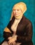 Portrait of a woman of Southern Germany, a painting by Hans Holbein the Younger