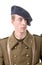 Portrait of a young French soldier in 1940