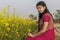 Portrait of a young girl belonging to the West Bengali of India