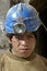 Portrait of young miner, child labor in Bolivia