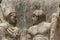 Portraits of Antiochus and Herakles at Arsameia ancient city in Adiyaman, Turkey