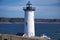 Portsmouth harbor lighthouse snow new hampshire