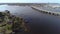 Portsmouth, Virginia, Elizabeth River, Aerial View, Amazing Landscape