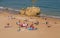 PORTUGAL - APRIL 2017: Group of people prepared to excursion on windSUP in April 17, 2017, located in Lagos, Portugal