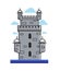 Portugal architectre vector Belem tower symbol