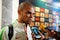 Portugal defender Pepe gives an interview after the match against Russia