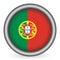 Portugal flag button