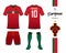 Portugal football national team uniform