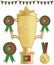 Portugal football trophy