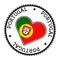 Portugal heart badge.