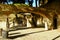 Portugal, Lisbon, 1 R. de Santa Cruz do Castelo, Saint George\\\'s Castle, courtyard of the fortress